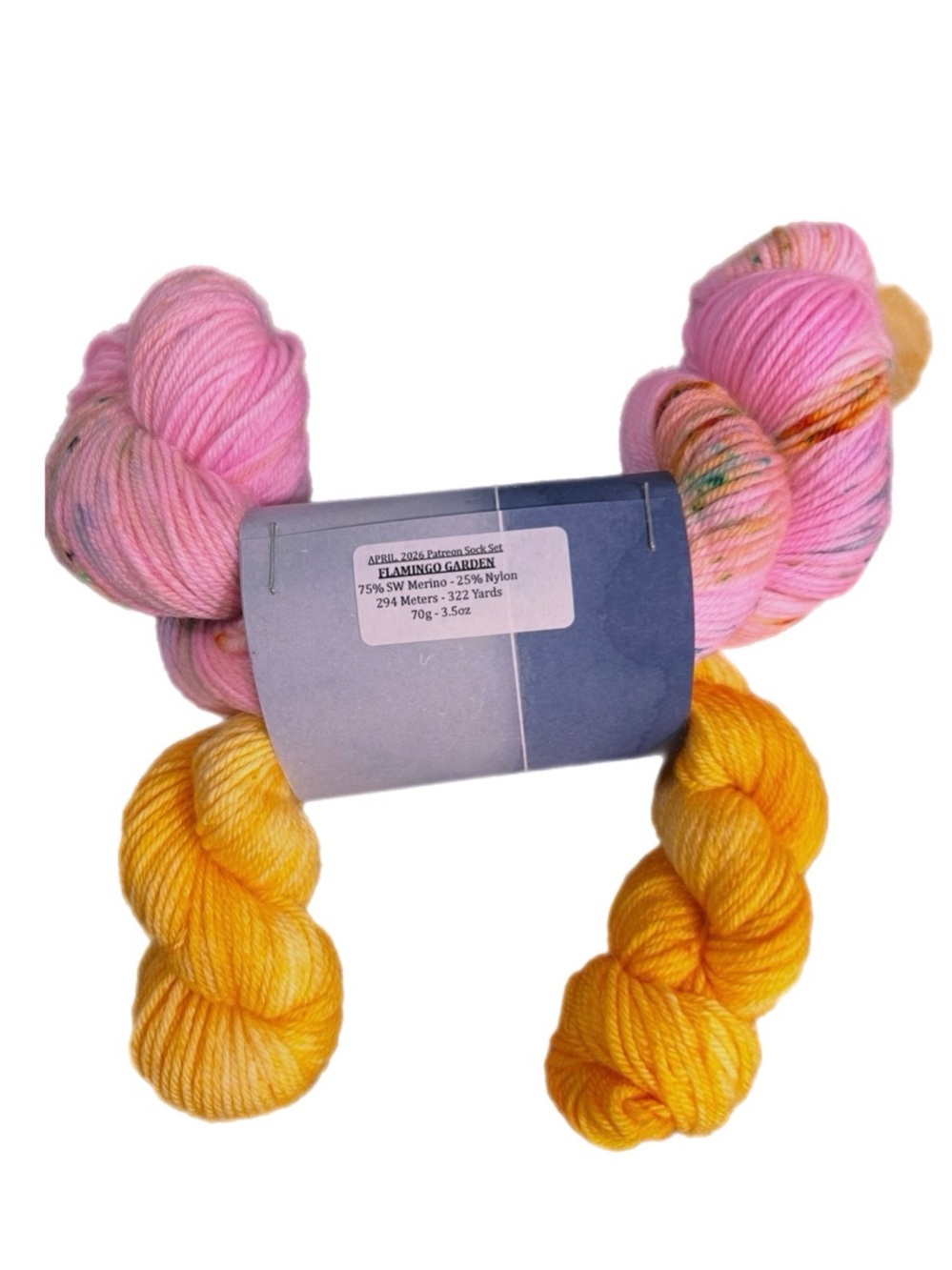 NWT A Homespun House Yarn Skein Sock Set - Picture 2 of 2